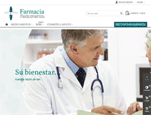 Tablet Screenshot of farmaciamedicamentos.com